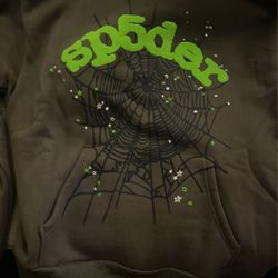 Slate Grey Sp5der Hoodie 
