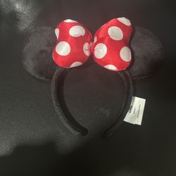 Minnie Mouse Ears From Disneyland 