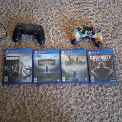 Ps4 and games with 2 controllers