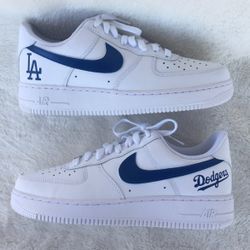 Dodgers Air Force ones Custom 