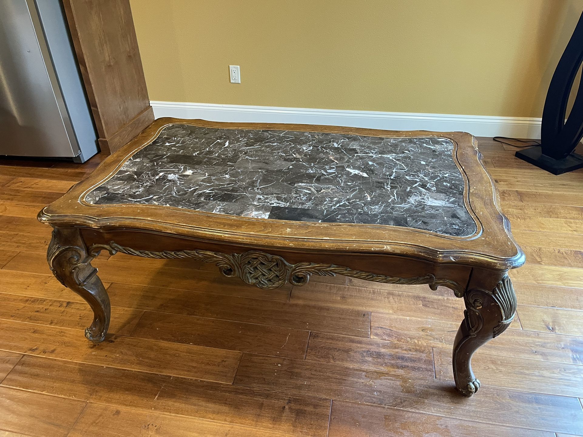 Beautiful Marble top coffee table