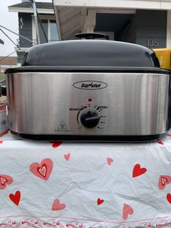 SUNVIVI  Electric Roaster Oven 24 QT