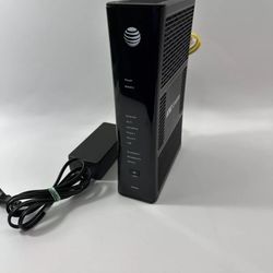 AT&T U-Verse 5268AC FXN Wireless Internet Gateway Modem Router w/ Power Supply