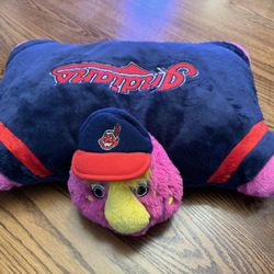 Cleveland Indians, SLIDER, Pillow, (never used)
