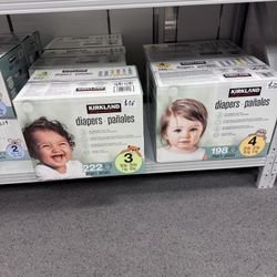 Baby diapers 1 size💲14、 2size 💲19 3size-6size for 💲36