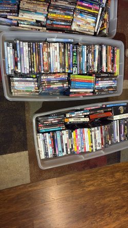 DVD Bins Full 