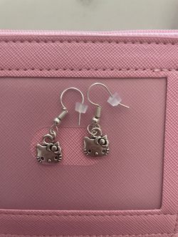 Handmade Hello Kitty Earrings 