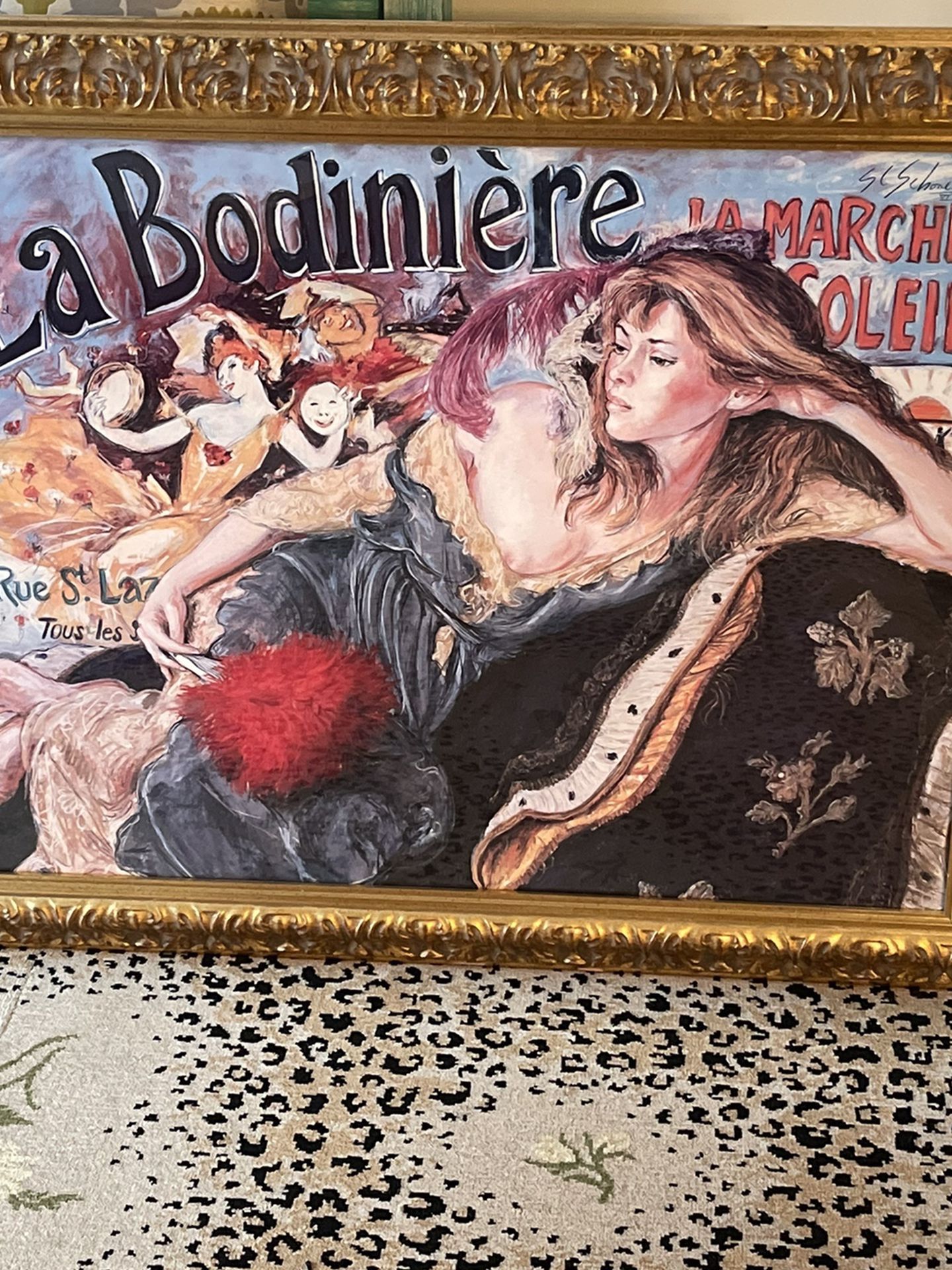 Beautifully Framed French Poster