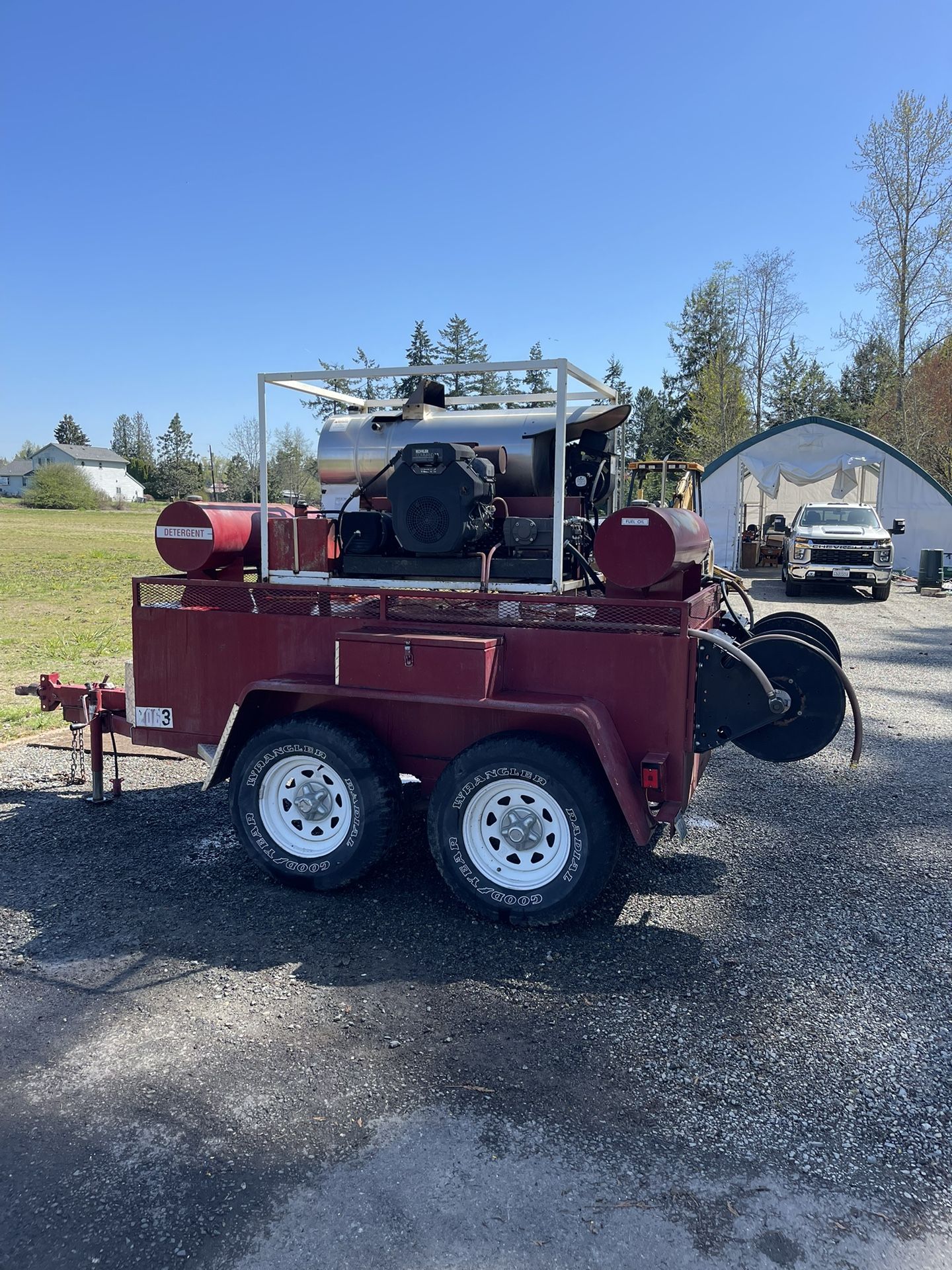 Whitco Steam Cleaner Pressure Washer