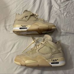 Air Jordan 4 “off-white” Shoes 
