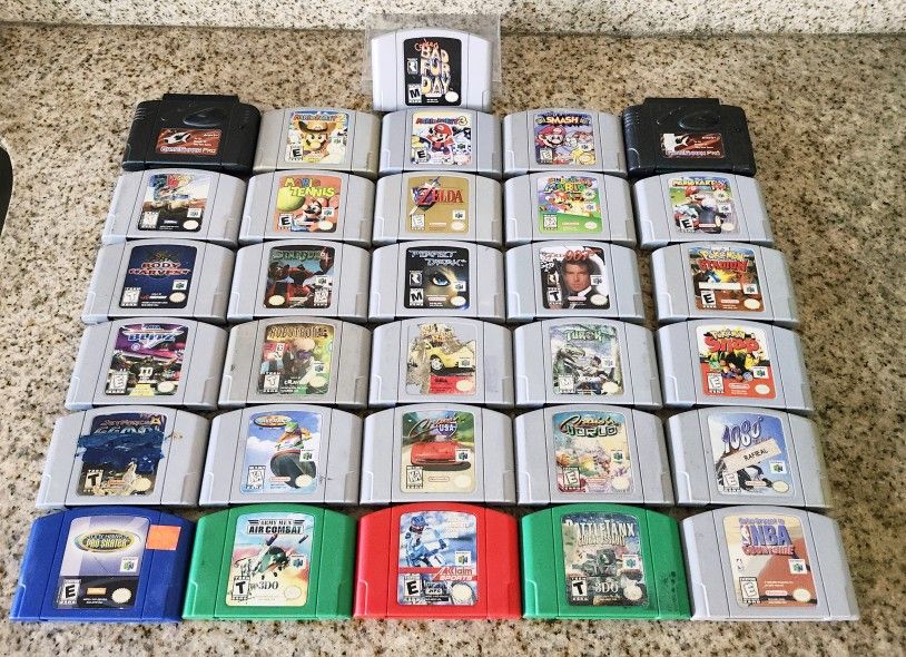Nintendo 64 / N64 Games here From $5 and UP!!! (READ the description)