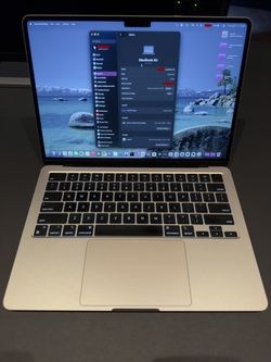 MacBook Air M2 (16gb/256gb) with AppleCare until April 2027