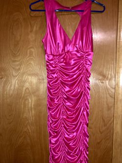 Hot Pink Formal Cocktail dress