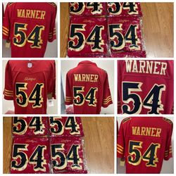 Brand New 49ers Stitched Rivalries Red jerseys $60 each 