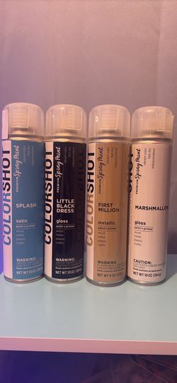 🎨 Spray Paint & Lacquer Bundle — Craft / DIY / Art Projects 2 for $15 | All 8 for $50