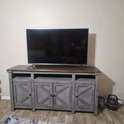 Oregon 72" Grey TV Stand