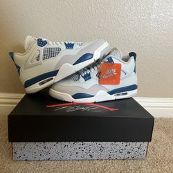 Jordan Military Blue 4s 2024 Size 11