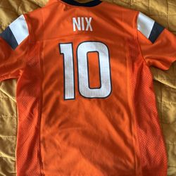 Bo Nix Broncos Jersey (Youth M Medium 10/12)