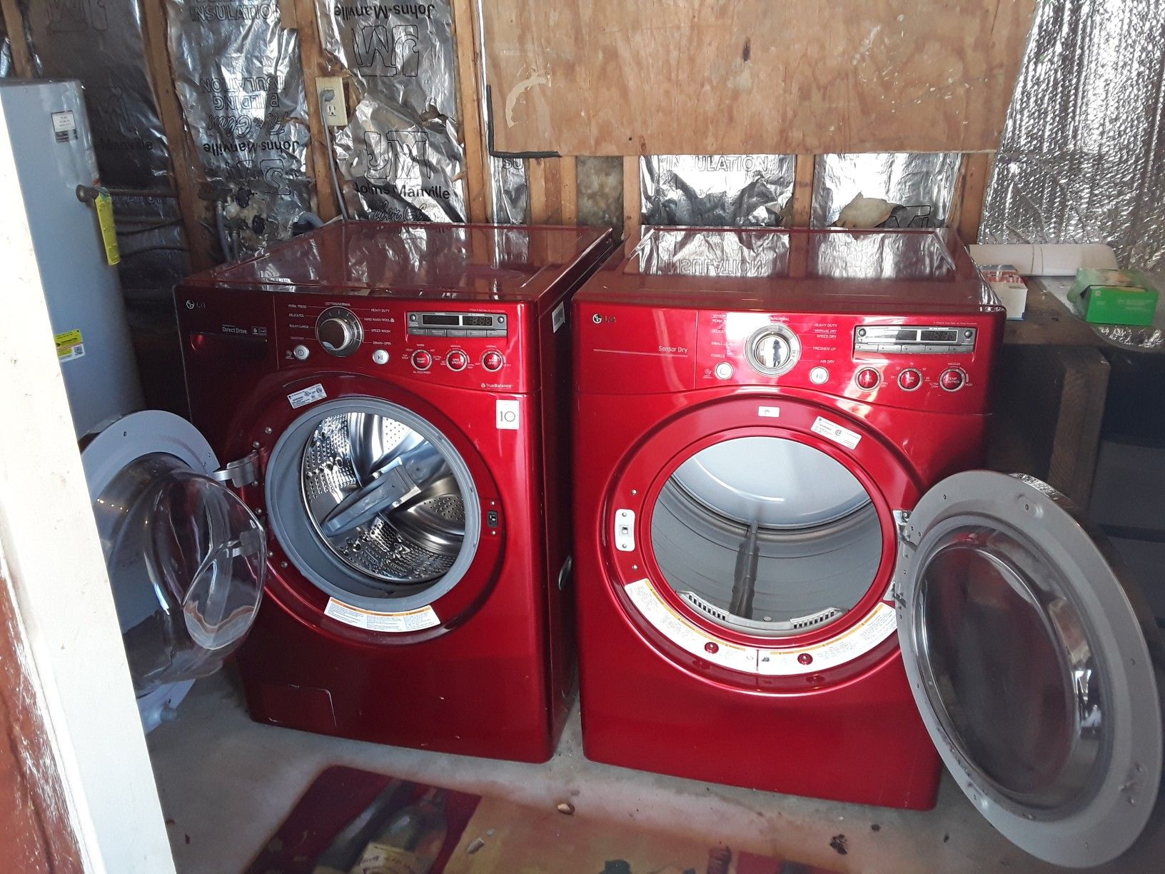 LIMITED EDITION LG WASHER AND DRYER