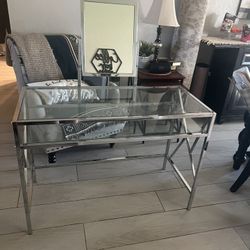 Glass vanity
