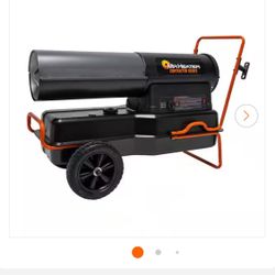 Mr. Heater Contractor Series 210,000 BTU Black Forced Air Kerosene/Diesel Outdoor Space Heater with Thermostat