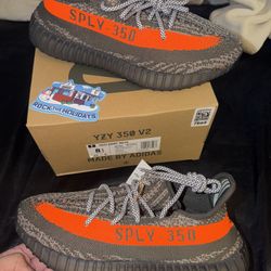 adidas Yeezy Boost 350 V2 Carbon Beluga 8.5 Men’s Shoes 