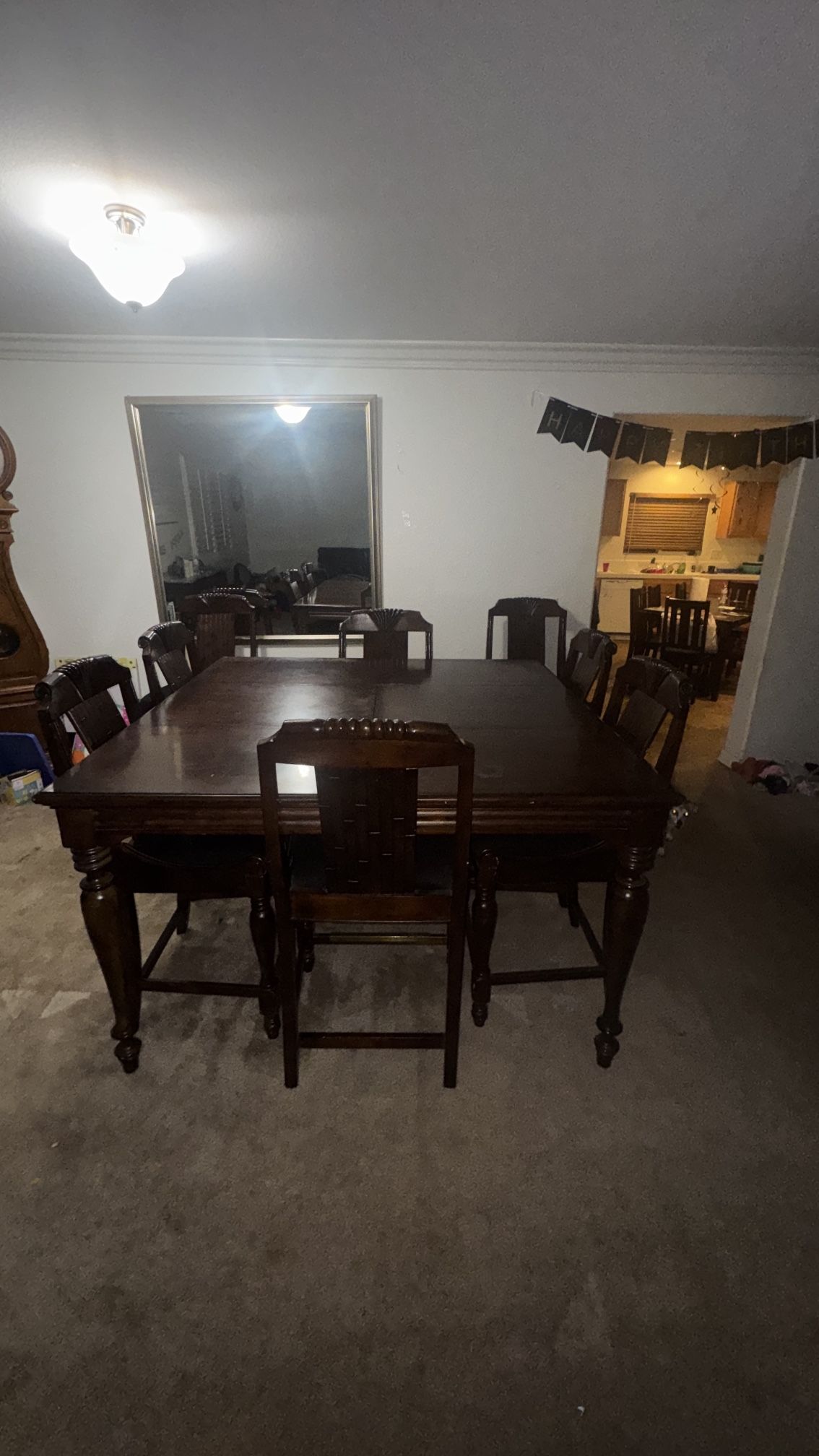 Bar height Dining Table And Chairs