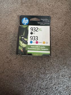 OEM HP 932XL/933 High Yield Black and Standard Color Ink Cartridge -Retail $105