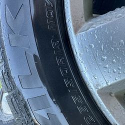 Wheels And Tires 19’inch Falcons With Lots Of Tread Left 
