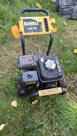 Dewalt 3400 psi pressure washer
