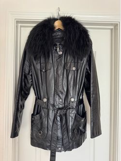 Leather jacket