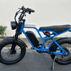Bluvall 52V 1500w Motor 32MPH Max Speed Electric Bicycle E-bike 