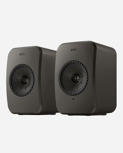 KEF LSX II LT Wireless Bookshelf Speakers Pair Graphite Grey Sealed Factory