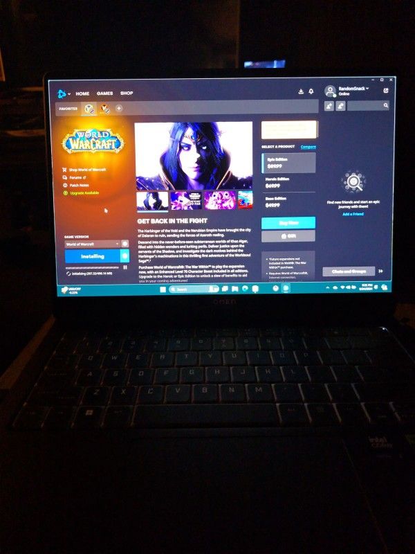 Hp Omen Transcend 14 Inch Gaming Laptop