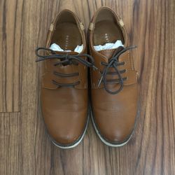 Boys Brown Dress Shoes 