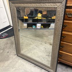 Large Framed Mirror 