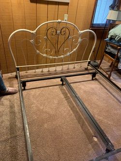 Queen size frame and head board