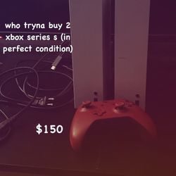2 xbox series s and controller