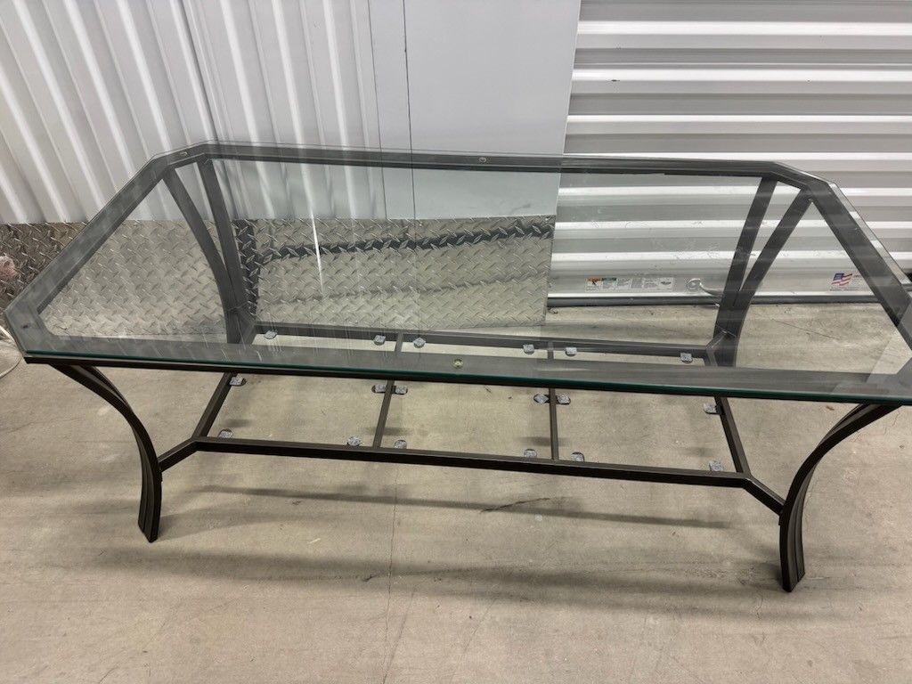 Glass Coffee Table and 2 Side Tables $125 OBO