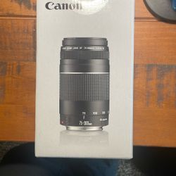 Canon EF Zoom Lens 75-300