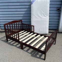 Toddler Bed & Mattress