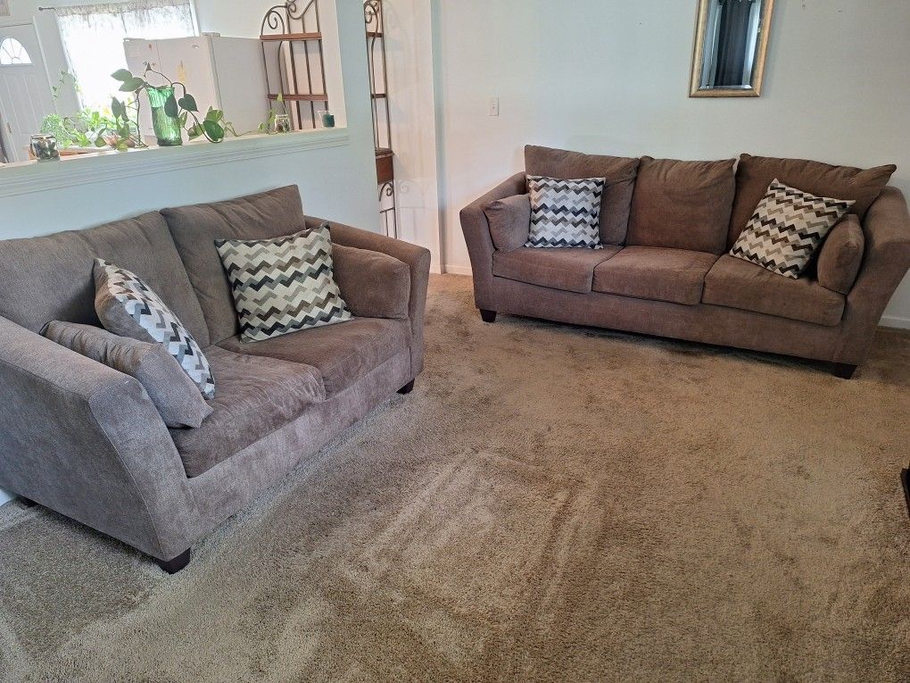 Livingroom Furniture- Sofa & Loveseat