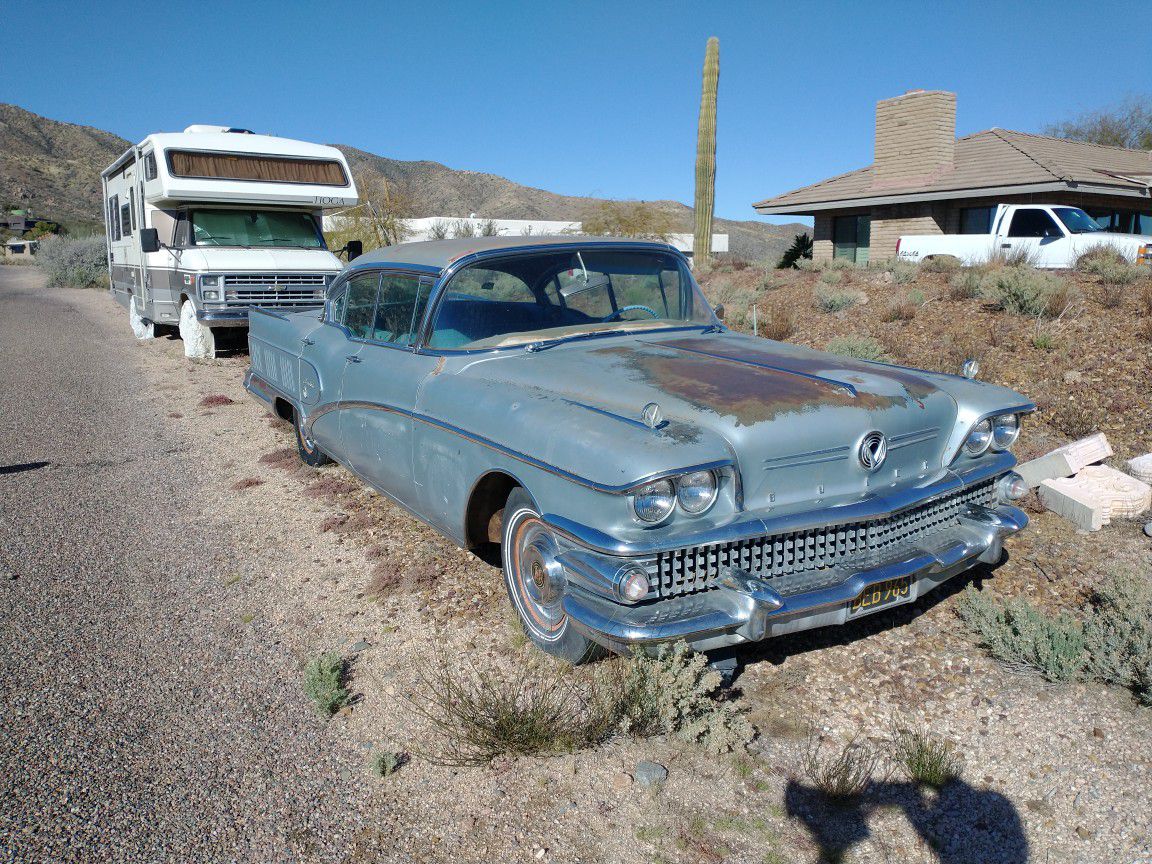 1958 BUICK RIVIERA LIMITED BARN FIND. $14,500 Chevy Ford Oldsmobile Cadillac Lincoln Dodge Chrysler 