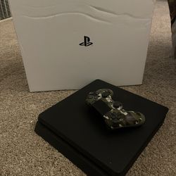 PlayStation 4 And Controller 