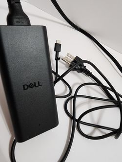 Dell 65W USB-C Laptop Power Adapter Charger & Cord