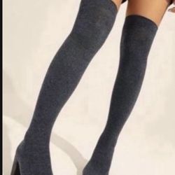 Size 6-6.5 Sock Material Full Stretch Above Knee Boots Brand New. See My Listings 