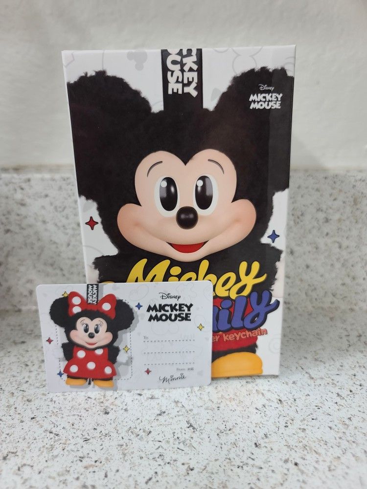 Popmart Mickey And Friends Plush Pendants Each