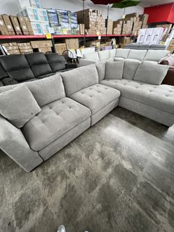 Thomasville Sectional Chaise Reclining Footrest