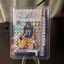 Jacob Harris Rookie Auto-Panini Prizm