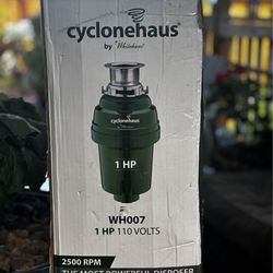 Cyclonehaus Whitehaus 1 HP WH007 Garbage Disposal